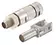 preLink M12 plug D-coded 4-pole Cat.5