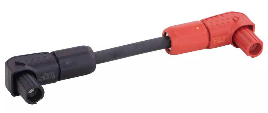 Han S 200 CA c-b/r 25mm² PVC, 0.2m