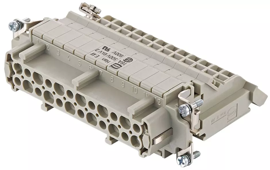 Han E AV 24 Pos. F Insert Term. Block Le