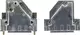 InduCom 15p S40°-entry kn-screw 4-40
