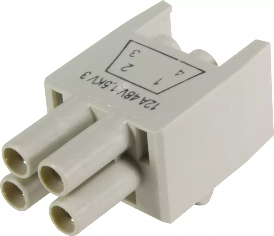PUSH PULL POWER insert 48 V, crimp