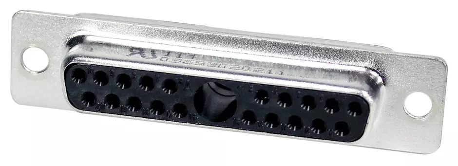 D-SUB M 21W1 FE CRIMP TH