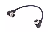 7/8 Cable Assembly 4-pole an/an f/m 0,3m
