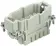 Han 10E insert male crimp