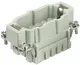 Han 10E insert male crimp