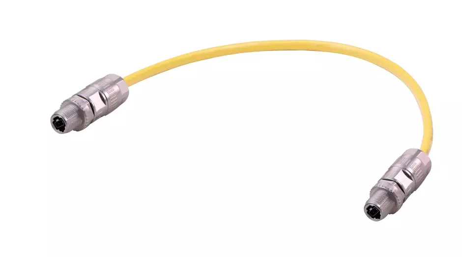 M12 T1 SPE 1x2xAWG22/7 PUR 0,2m