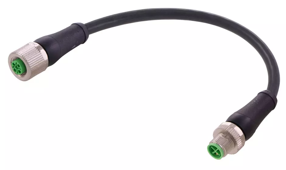 M12 S-cod 3+PE st/st m/f PUR 5,0m
