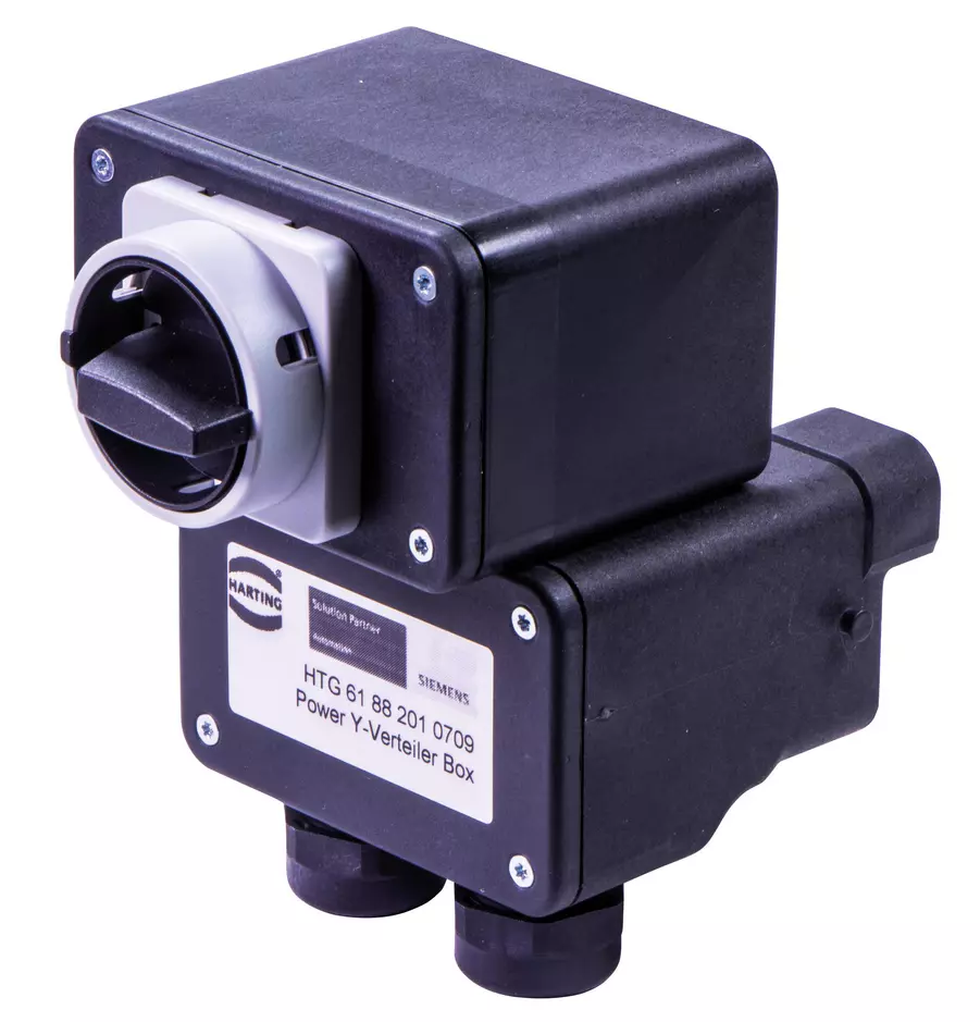 HAN Q4/2 Y-Junctionbox w. Switch 7.5kW