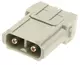 Han 40A axial module, male 2,5-8mm²