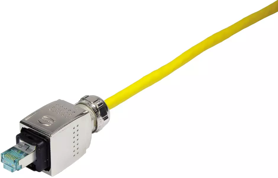 HanPP V14 RJ45 GL Cat6A plug 8p met.