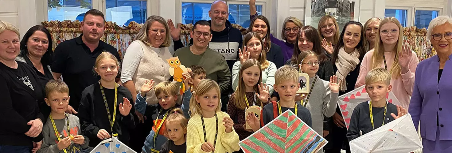 HARTING autumn crafts: When kites fly and lights shine