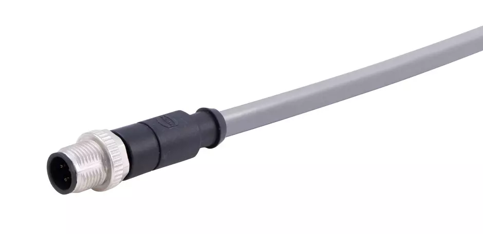 M12 A-cod 5-pol st /- m /- PVC 5.00m