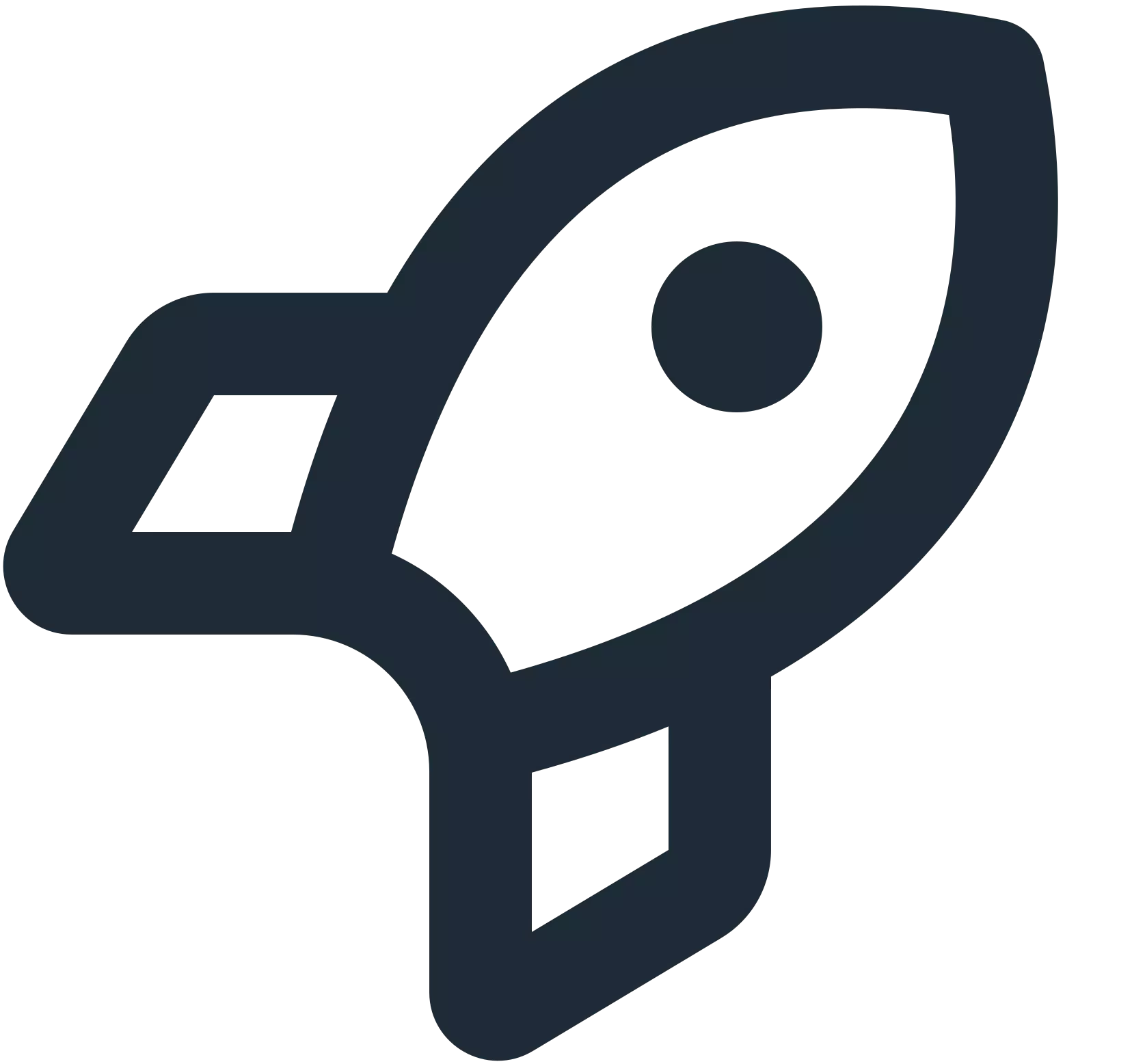 font awesome icon - rocket-regular-full