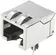 RJI RJ45 jack Cat.5 THT angled, EMC