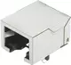 RJI RJ45 jack Cat.5 SMT angled T&R (130)