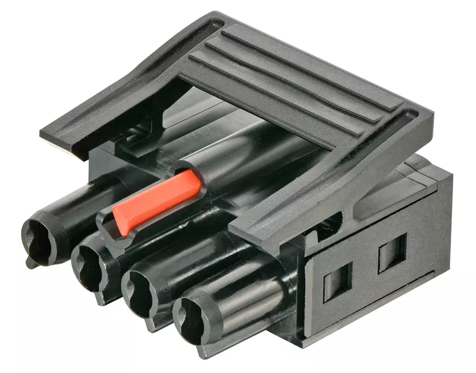 Han® Board PCB 3+PE lever 7, 62 Crimp