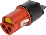 PCB-adapter w 2P male + PE + 2D female
