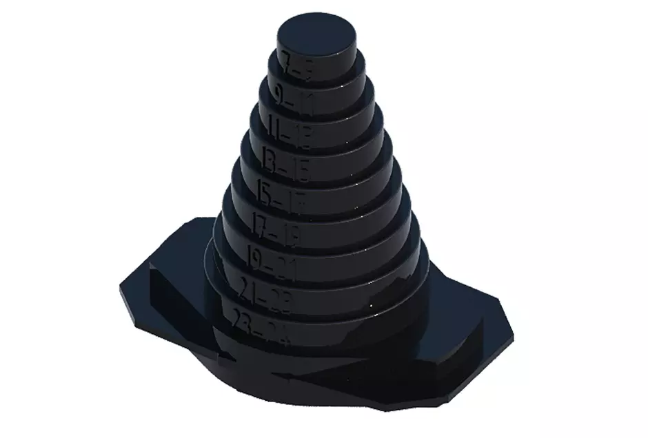 Flexbox bellows seal insert large 9-24mm