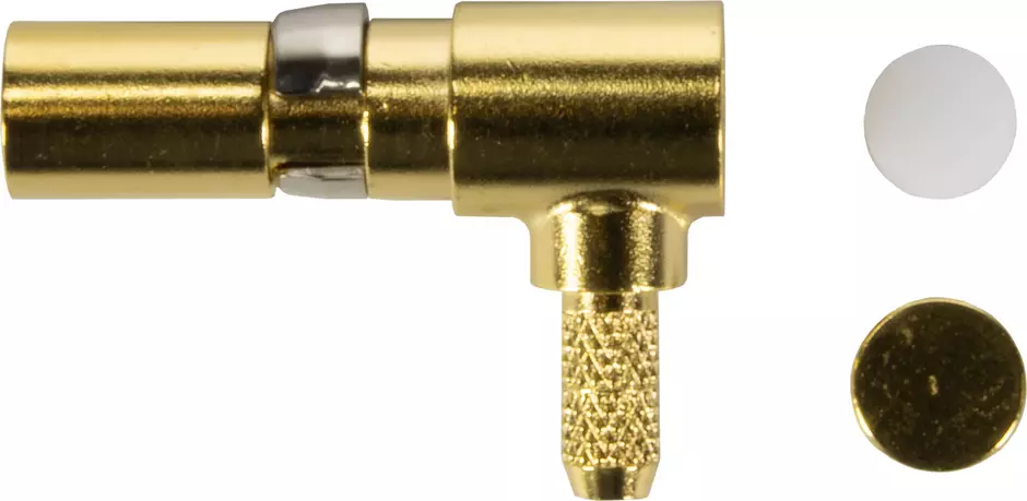 DIN-Signal coax m, solder/crimp 50Ohm
