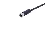M12 S-cod 3+PE st/- f/- PUR 1.0m
