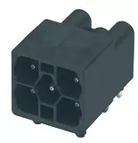 Han PushPull Power 4/0 M 90° solder pts.