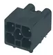 Han PushPull Power 4/0 M 90° solder pts.