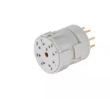 M23 09 Female -soldered contact