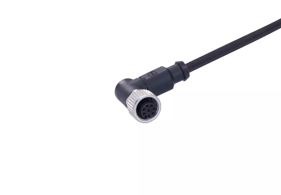 M12 A-cod 12-pole st/- f/- PUR 2.0m