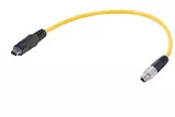 T1 IP20 - M8 T1 SPE 1x2xAWG22/7 PUR 0.3m
