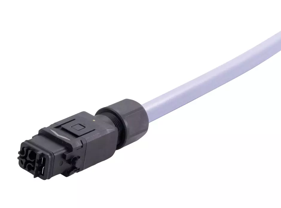 Han1A CA 3+PE+Shld -lever f/- PVC 1m