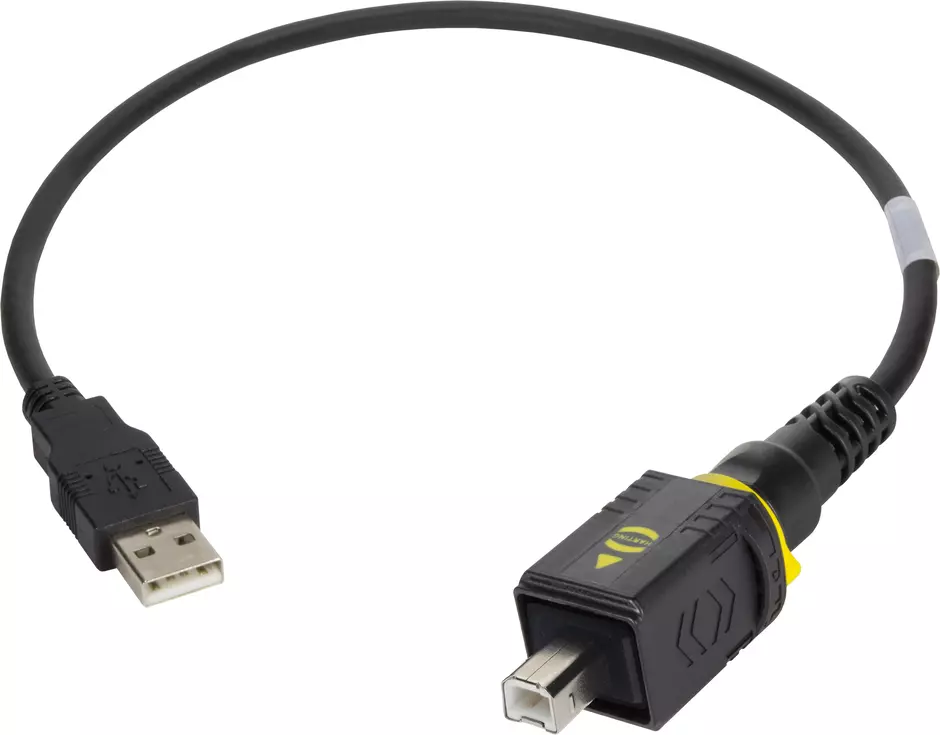 PP-V4-CA-USB2B/USB2A-PP/IP20-P-P-STR-0.5