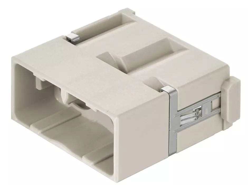 Han M12 Module, male (shield-GND)