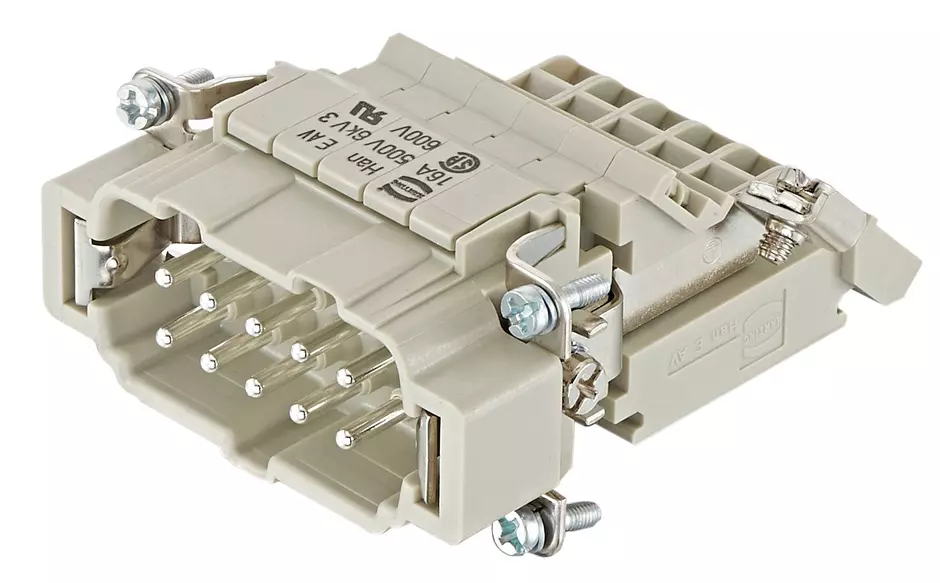 Han E AV 10 Pos. M Insert Term. Block ri