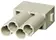 Han CC Protected module, crimp male