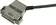 D Sub side entry metal hood 25 pole_cabl