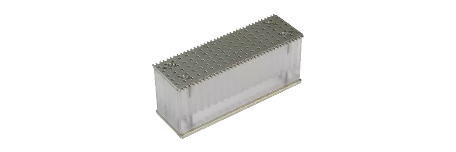 Plastic with metal plate insert tool