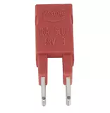 Jumper Across 2x1 red 16A