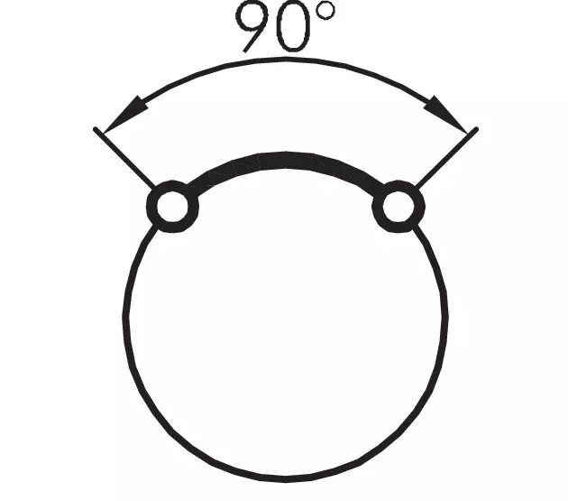 har-key latching 90°