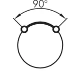 har-key latching 90°