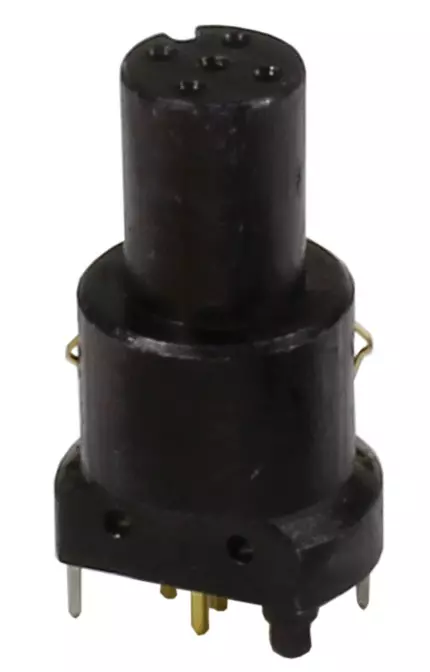 M12 PCB receptacle female a-coded 5pol.