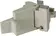 DIN-Power fixing bracket left D20 metal