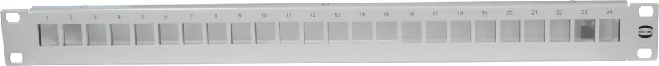 Keystone Patch panel, unloaded