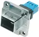 Set PP Metal receptacle MM GOF adapter