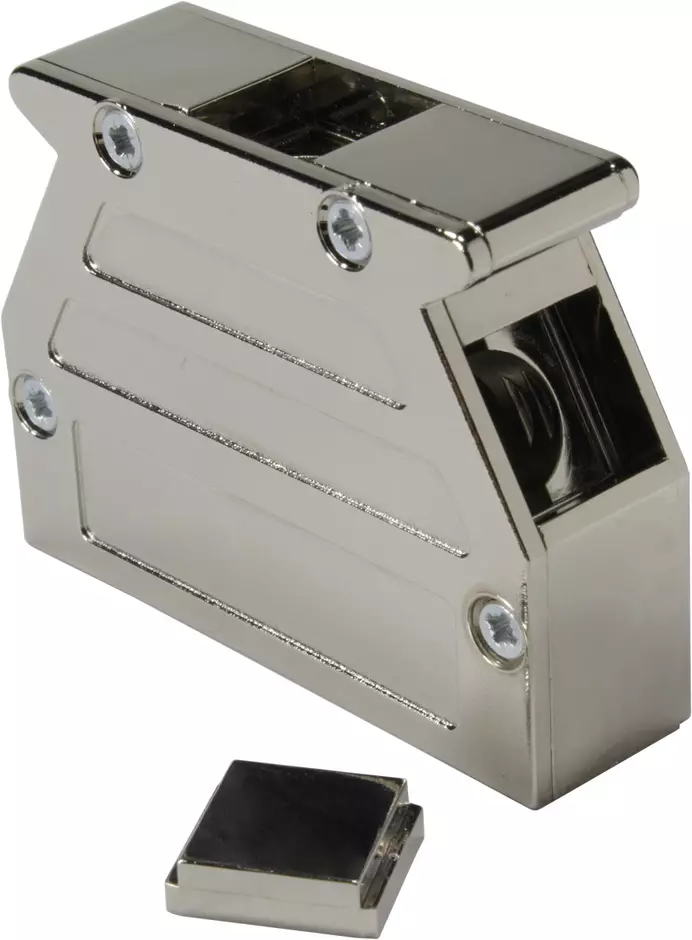 D-Sub 25P metpl hood 1s+2a-ent sp-sl-lo