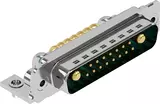 D-Sub M 17W2 ANG MA 20A UNC NM30 BL
