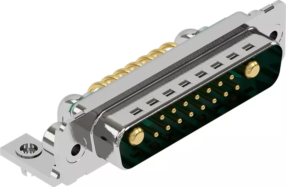 D-Sub M 17W2 ANG MA 20A UNC NM30 BL