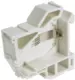 RJI DIN-rail outlet for keystone jacks
