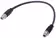 M12 D-cod 4-pol st/st m/m Rail 0.2m