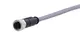 M12 A-cod 5-pol st /- f /- PVC 7.50m