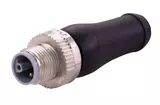 M12 L 4+FE male straight overmolded